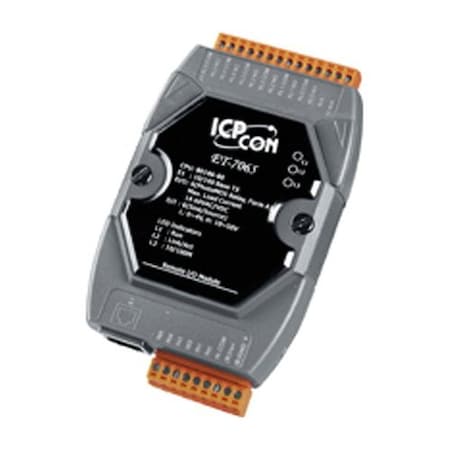 Icp Das 6 points of Photo-Mos Relay Output and 6 points of isolated digital input ET-7065